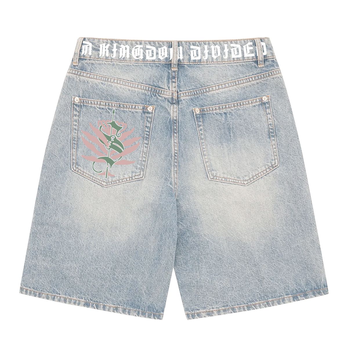 SH "HEAVENS GATE" SHORTS (LIGHT WASH)