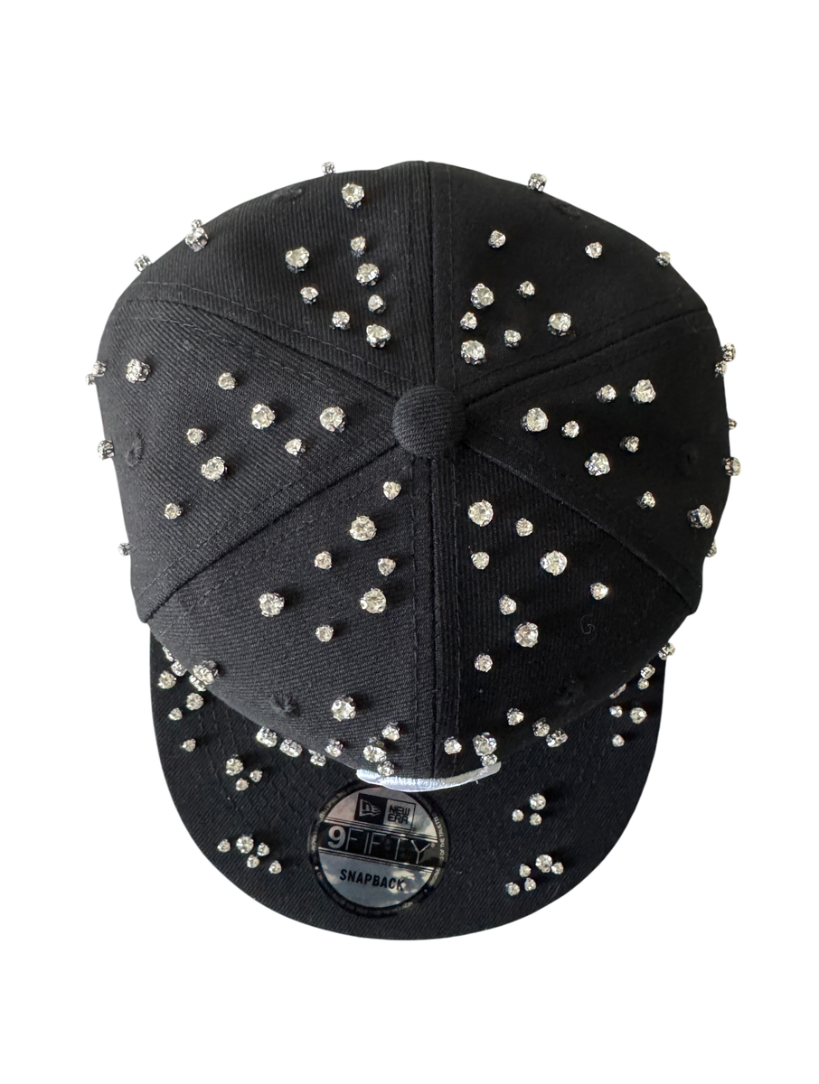RETROVERT BLACK EMBELLISHED SOX HAT