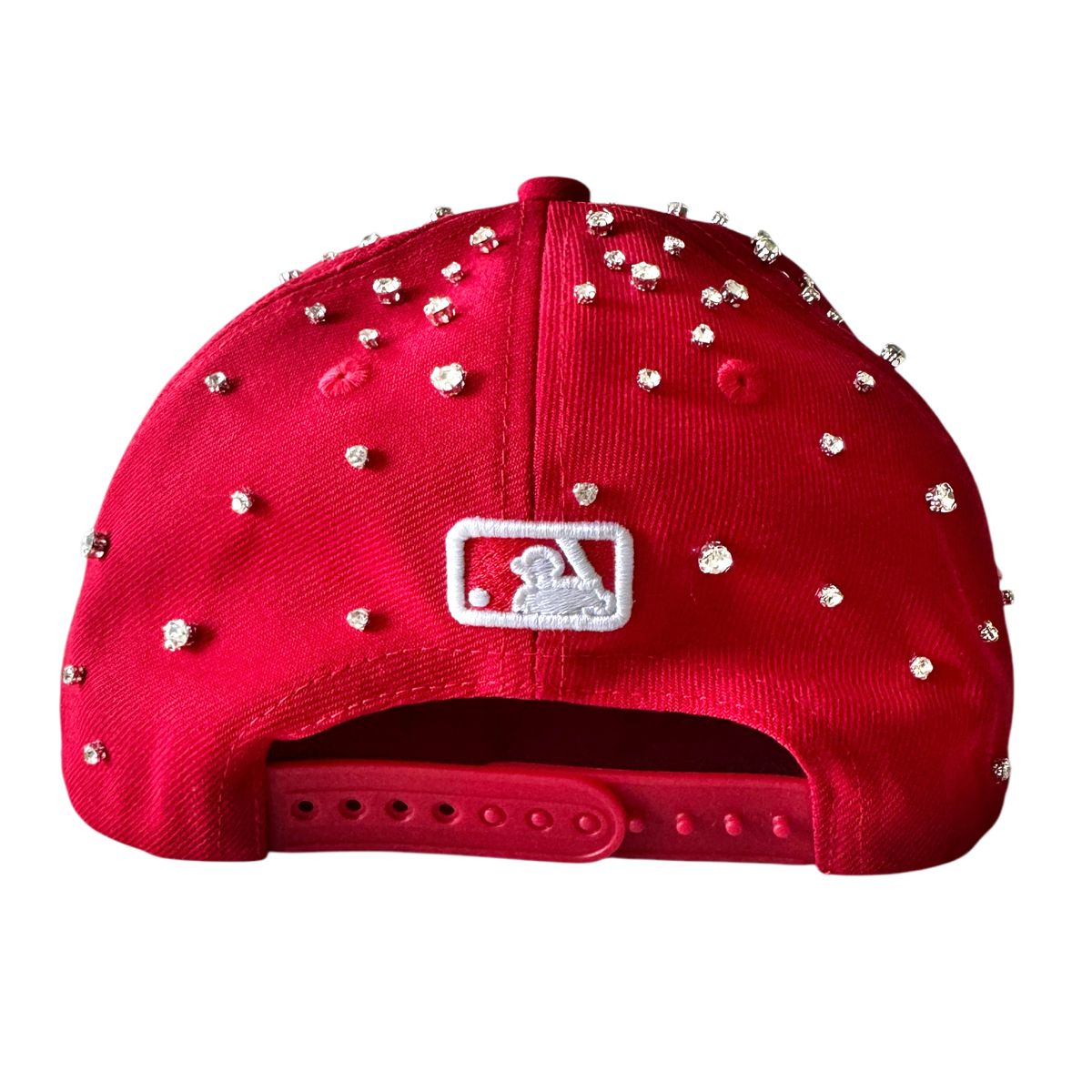 RETROVERT RED EMBELLISHED NY HAT