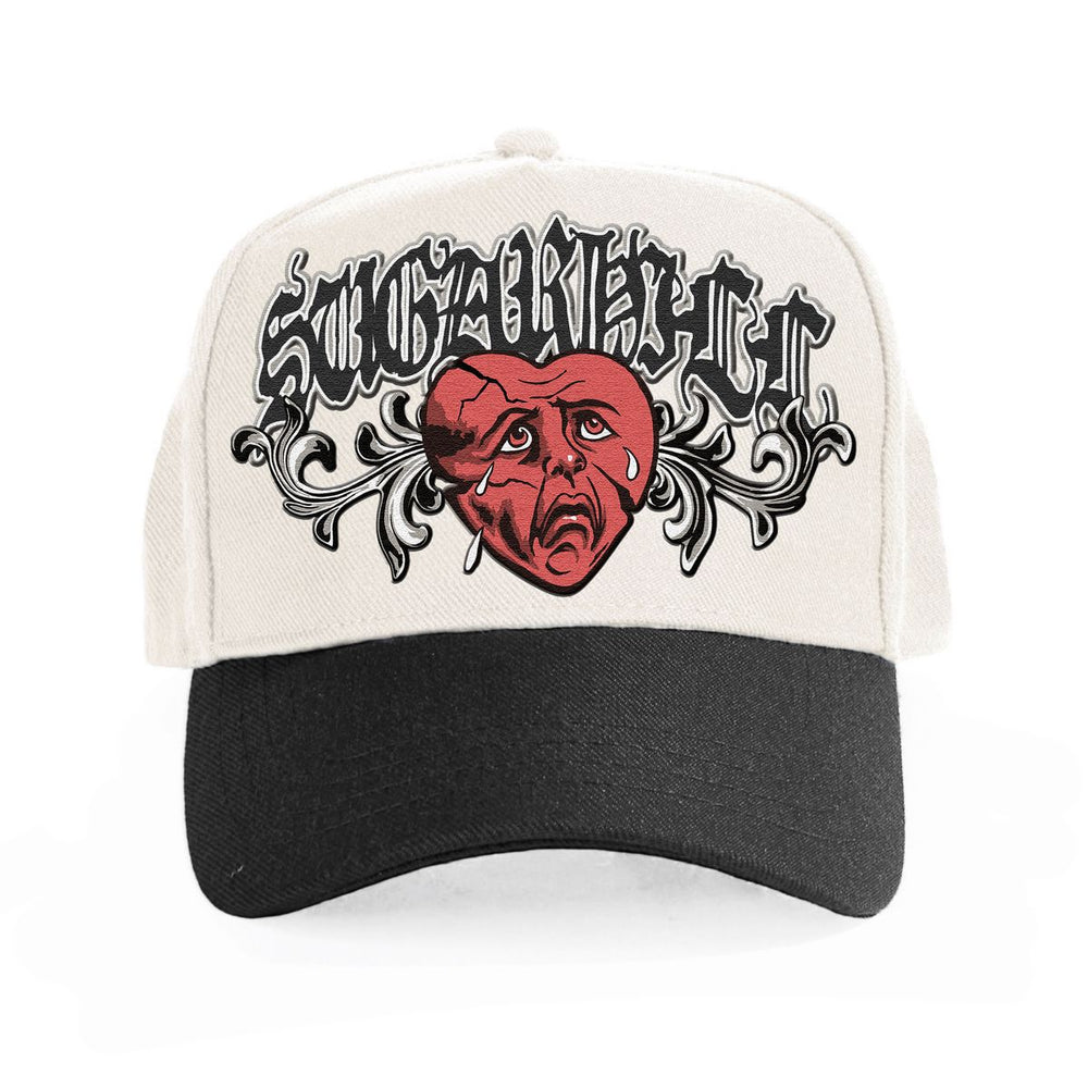 SH "PESTILENCE" HAT (IVORY/BLACK)