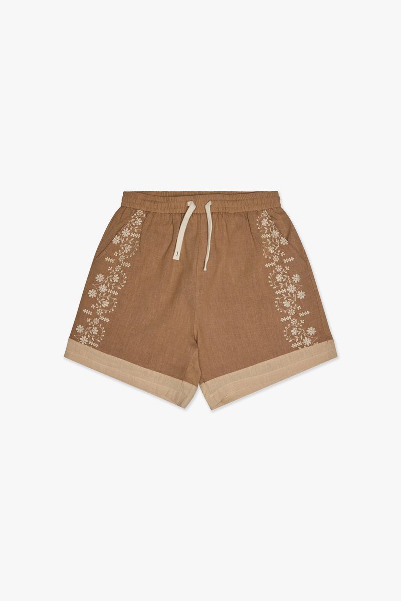VALABASAS "ROME" SHORTS (BROWN)