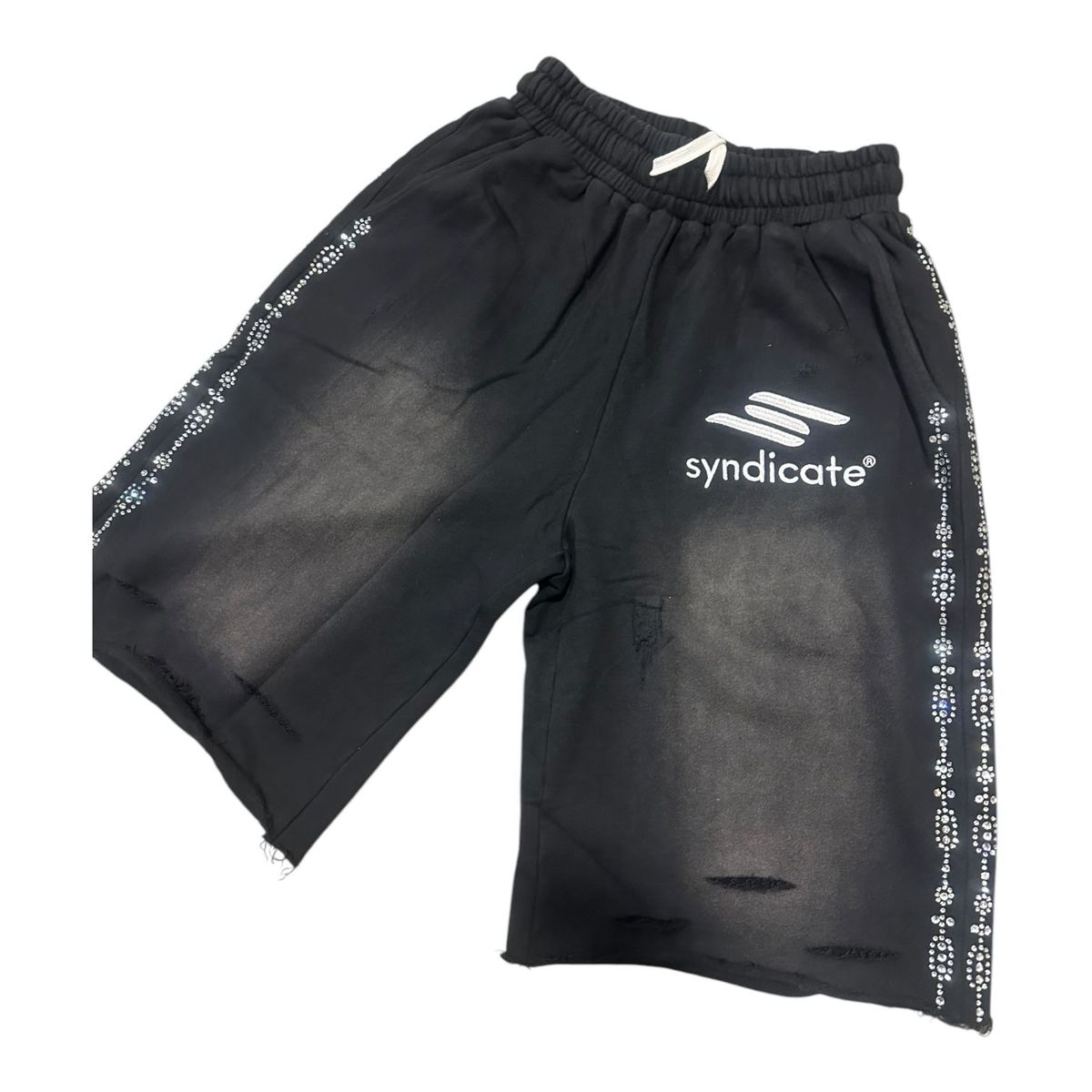SYNDICATE 'JEWEL' SHORTS - BLACK WASH