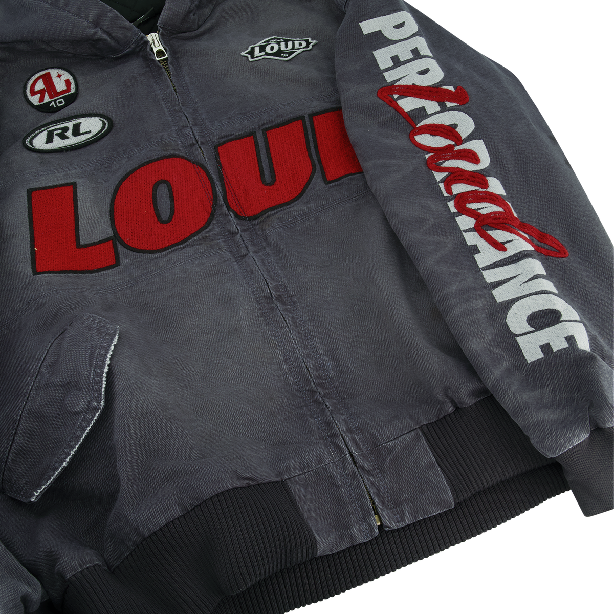 RL 10 YEAR MECHANIC GREY JACKET