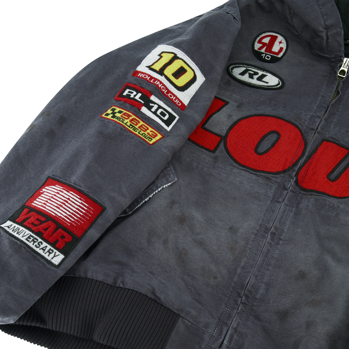 RL 10 YEAR MECHANIC GREY JACKET