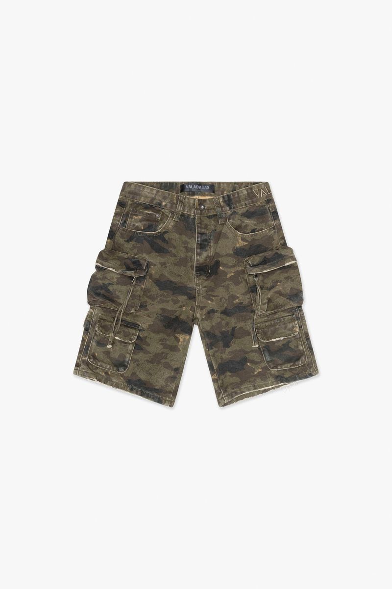 VALABASAS Descend Er Dark Green Shorts