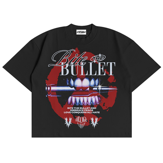 VLG BITE THE BULLET TEE - BLACK