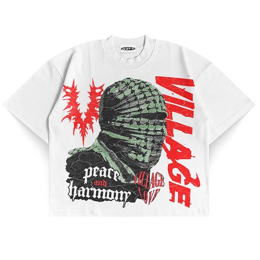VLG PEACE AND HARMONY TEE - WHITE