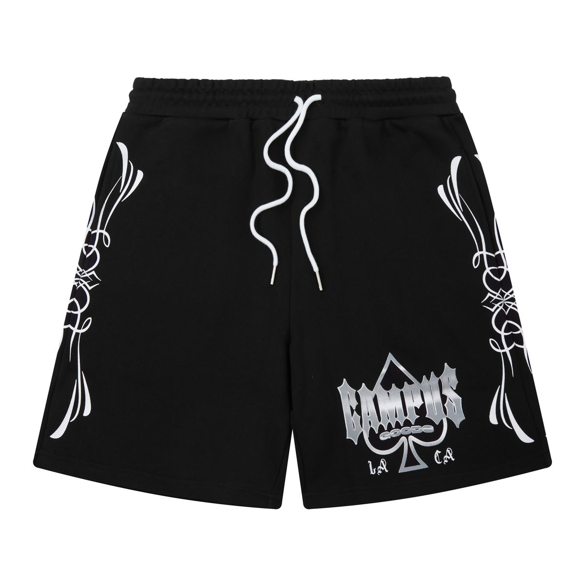 CAMPUS CHROME FLEECE SHORTS