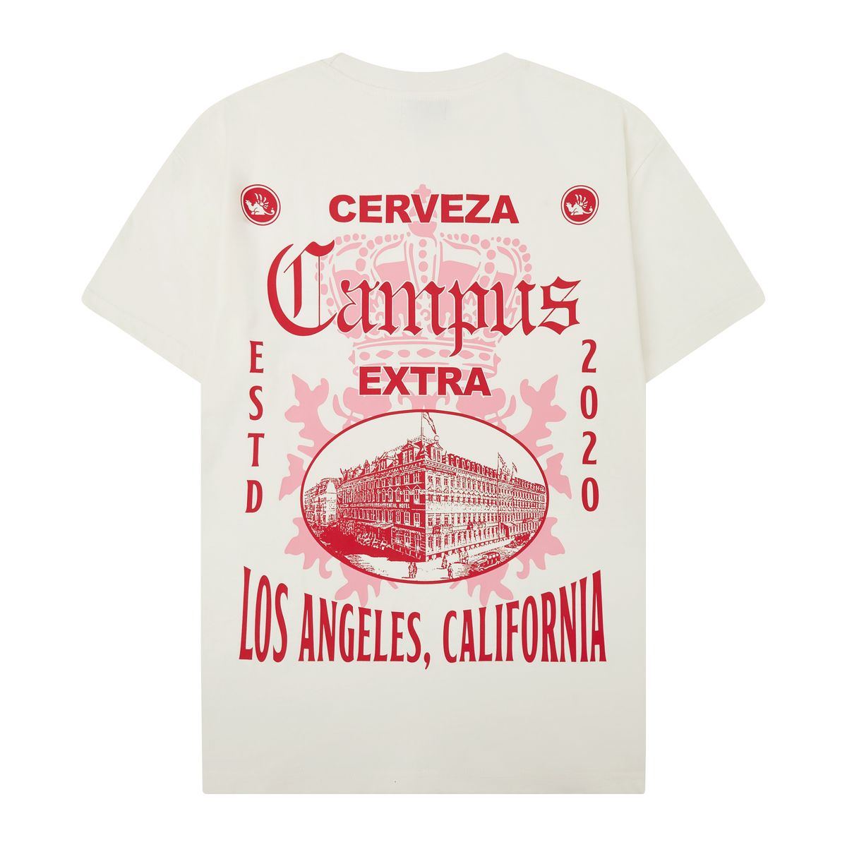 CAMPUS LA VIDA CROPPED TEE