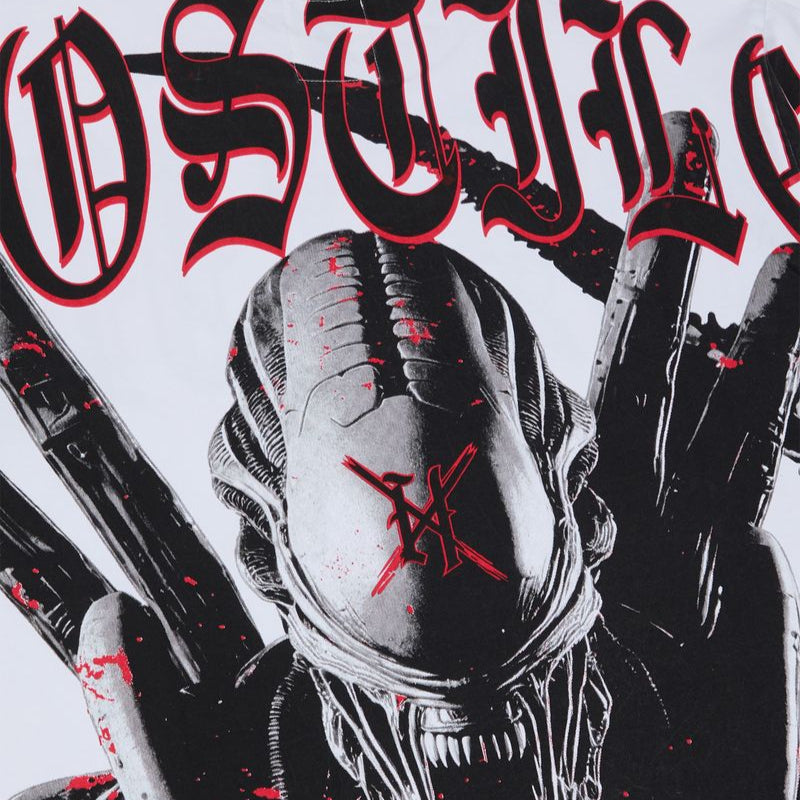 XHOSTILE 'PREDATOR' TEE - WHITE