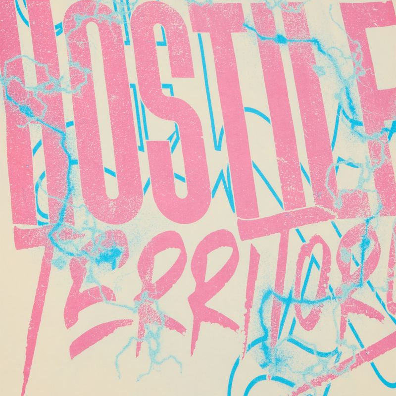 XHOSTILE 'TERRITORY' TEE - CREAM