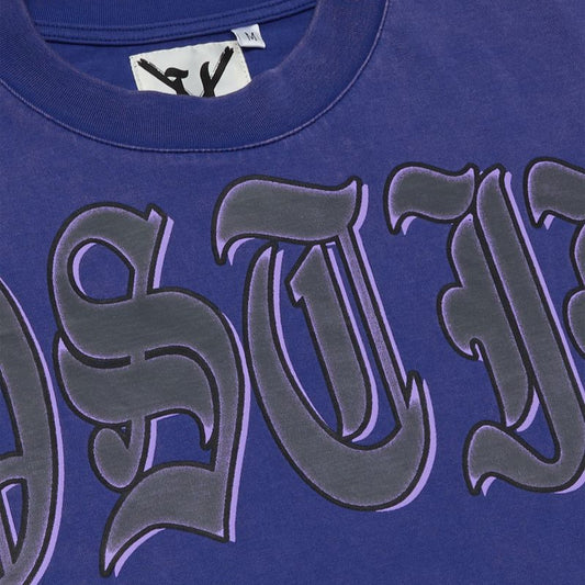 XHOSTILE 'LOST IN SPACE' TEE - PURPLE WASH