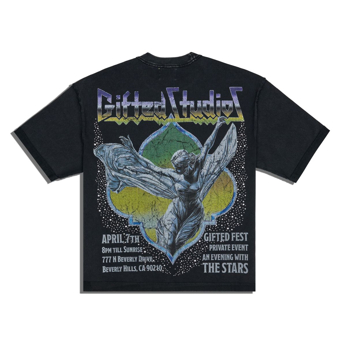 GFTD ANGEL TEE - BLACK