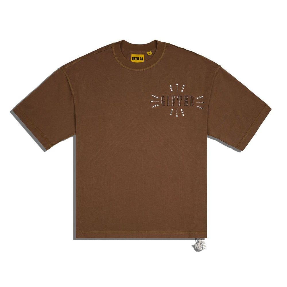GFTD KHALED TEE - BROWN