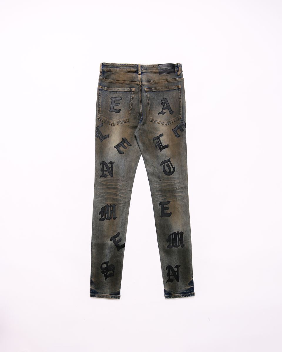 EOA "Scattered" Skinny Jean