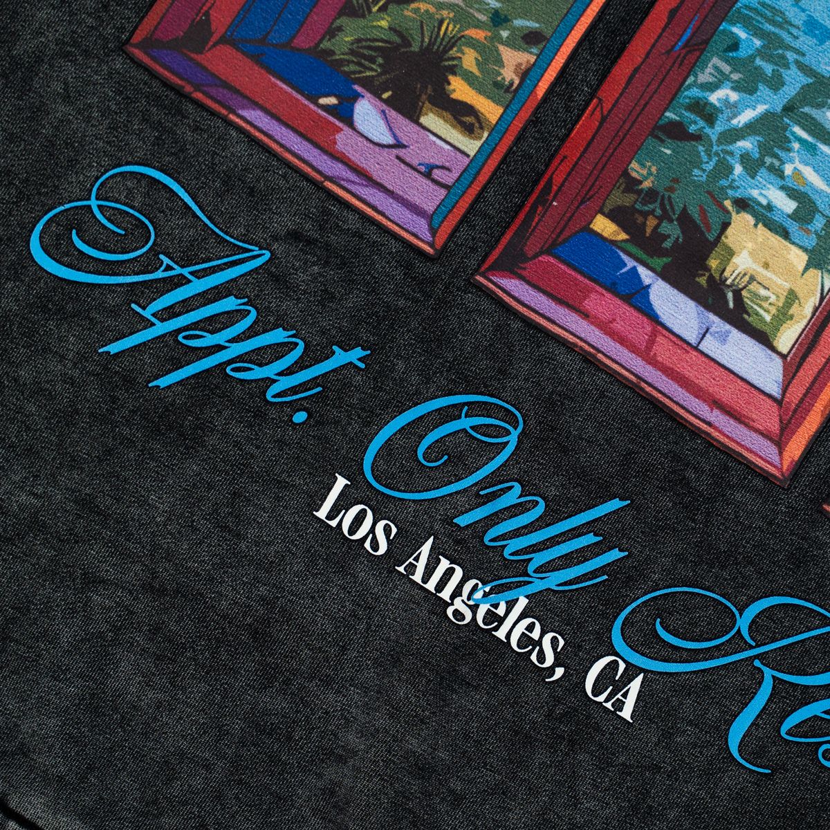 BAO APPT RESORT ZIP HOODIE - BLACK