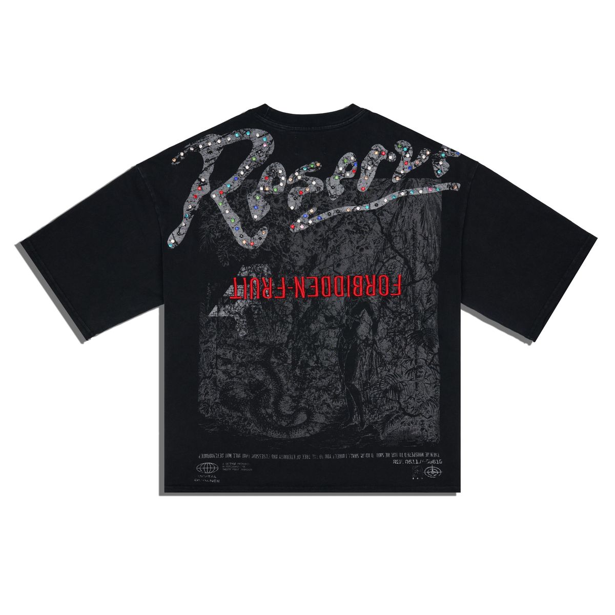 GFTD GARDEN TEE - BLACK