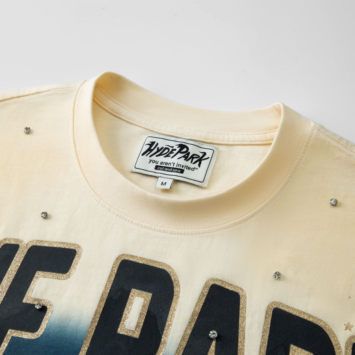 HP MOTOR PARK TEE - CREAM