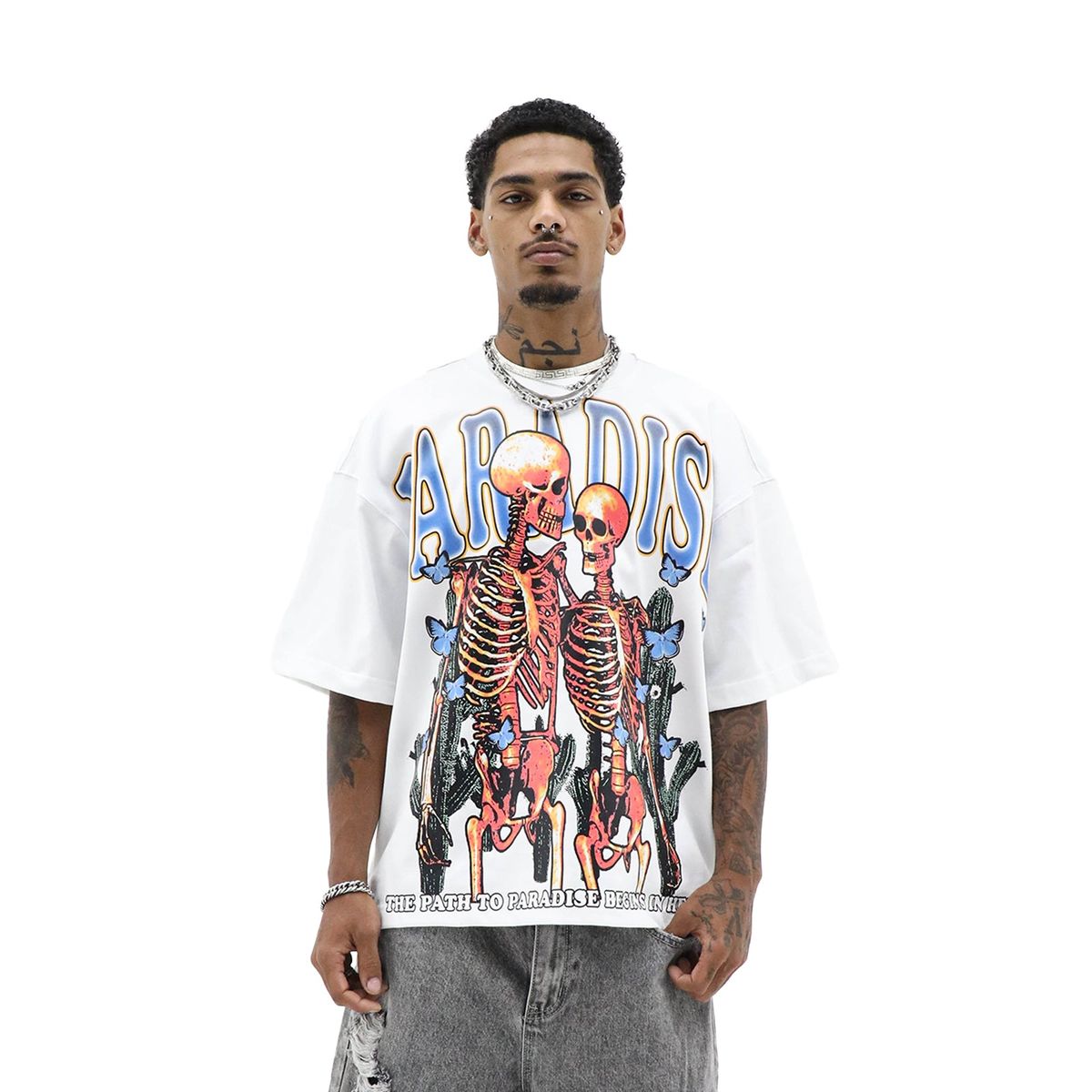 HD PARADISE TEE - WHITE
