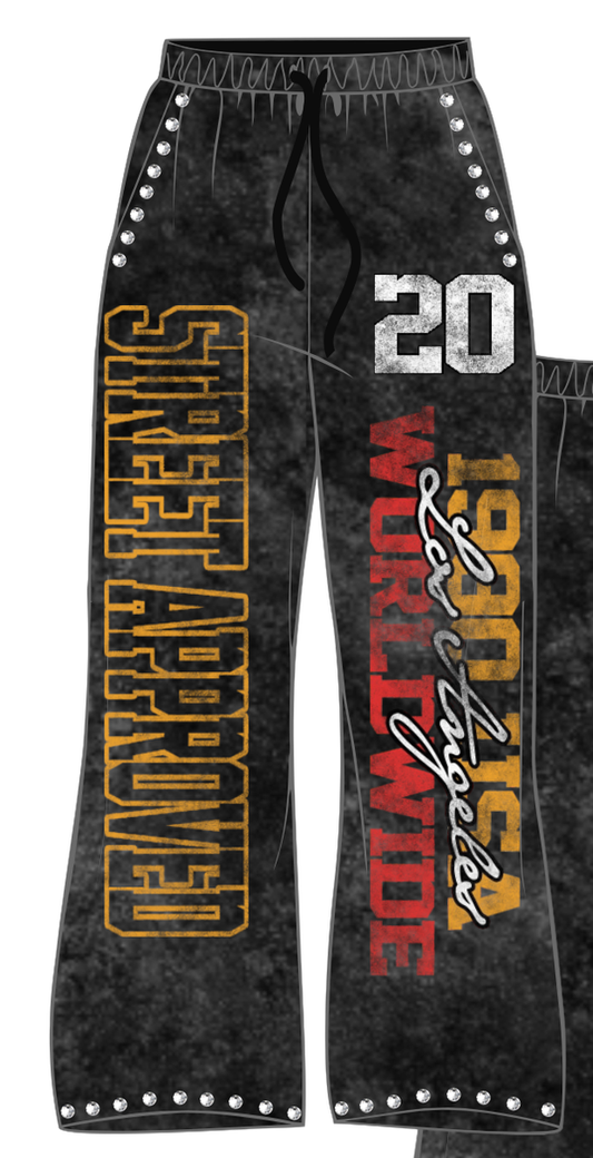 STREET APPROVED JOGGER - BLACK