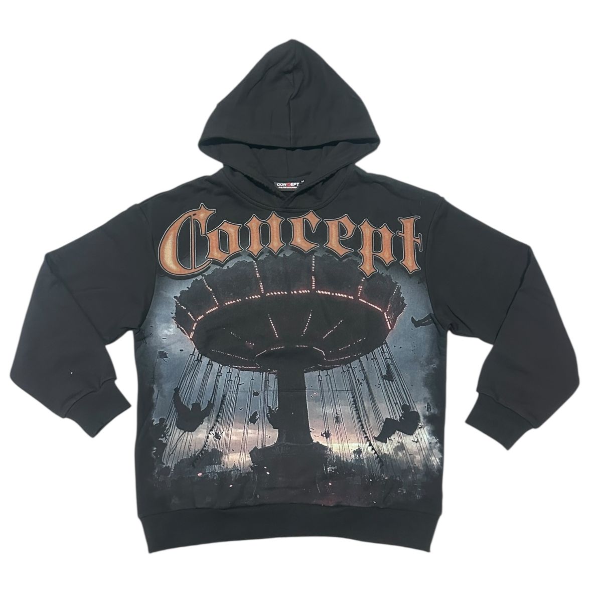 CONCEPT - CAROUSEL HOODY - BLACK