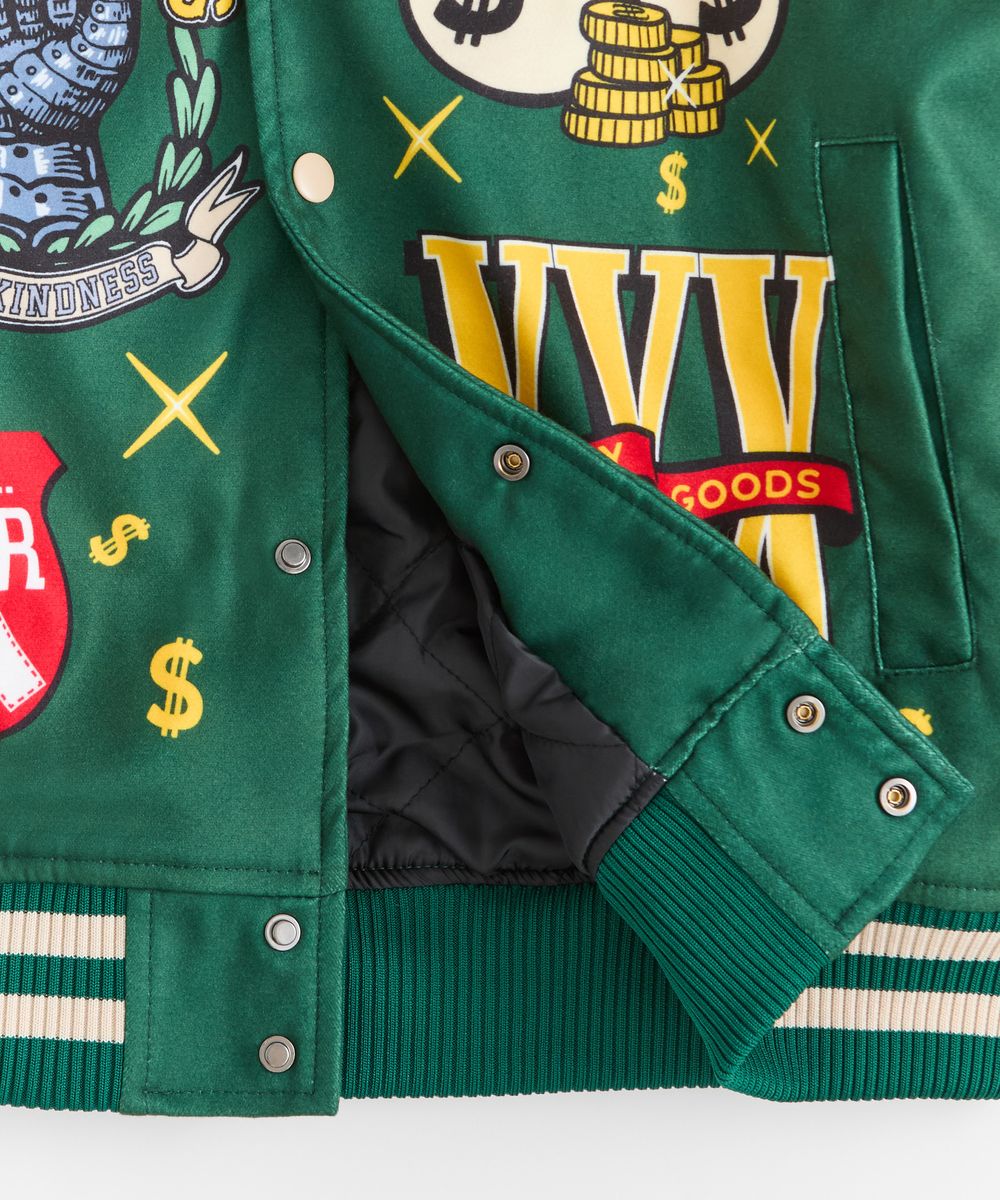 REASON CASH FLOW VARSITY JACKET (RER5-003)