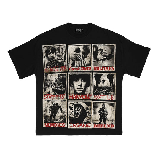 WKND RIOT CREATE CHAOS TEE - BLACK