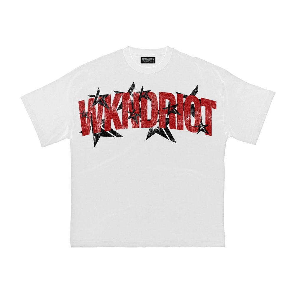 WKND RIOT DON'T CALL TEE - WHITE