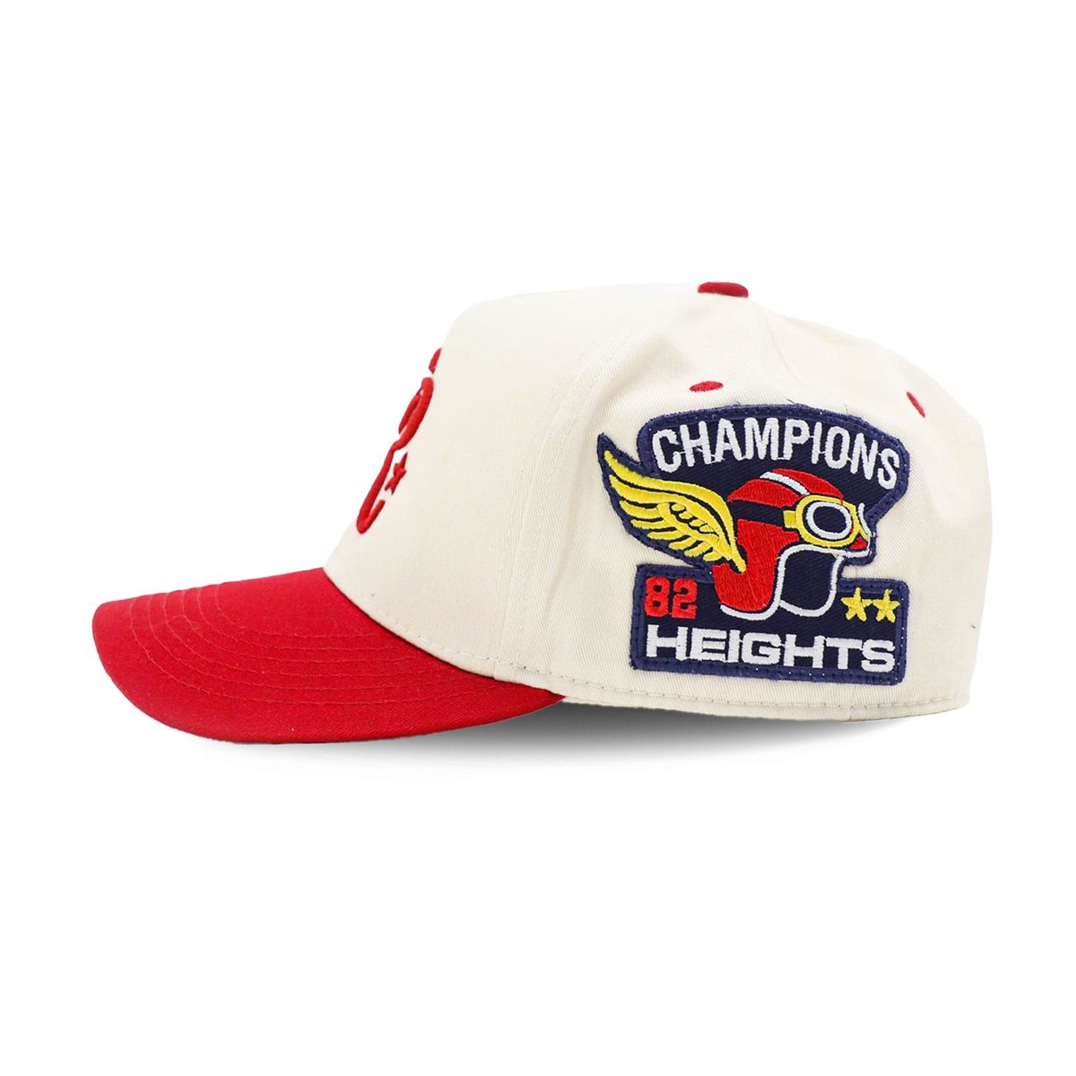 HD 'PR VARSITY' SNAPBACK - RED