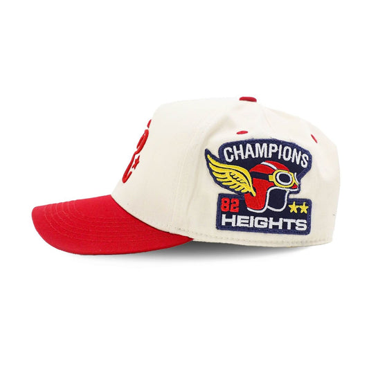 HD 'PR VARSITY' SNAPBACK - RED