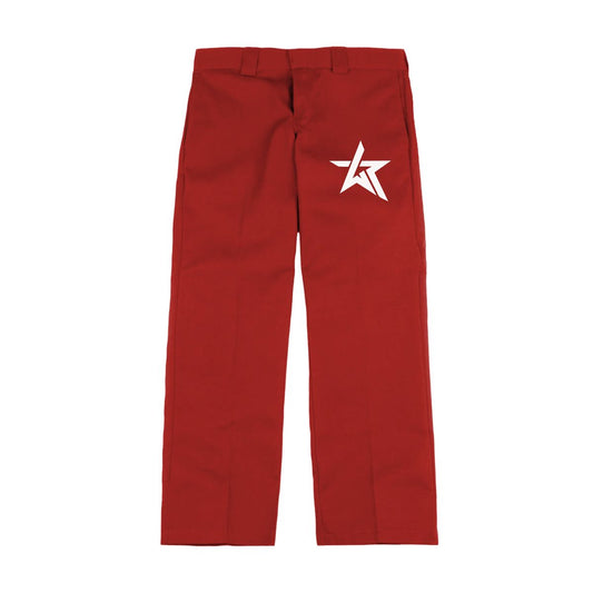 WKND RIOT PANTS - RED
