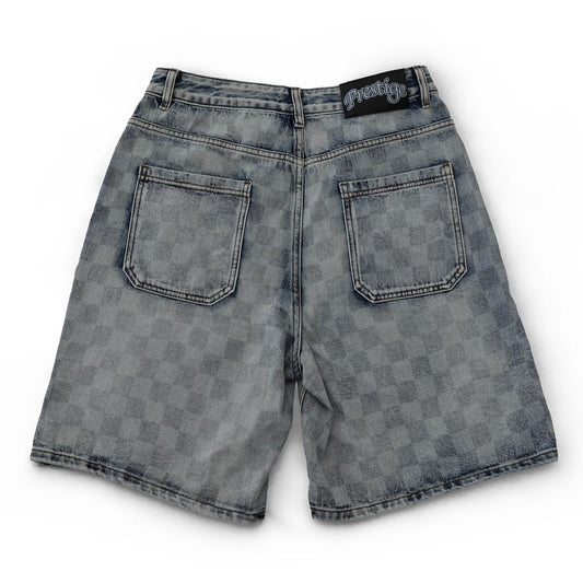 PRESTIGE CHECKERBOARD JORTS