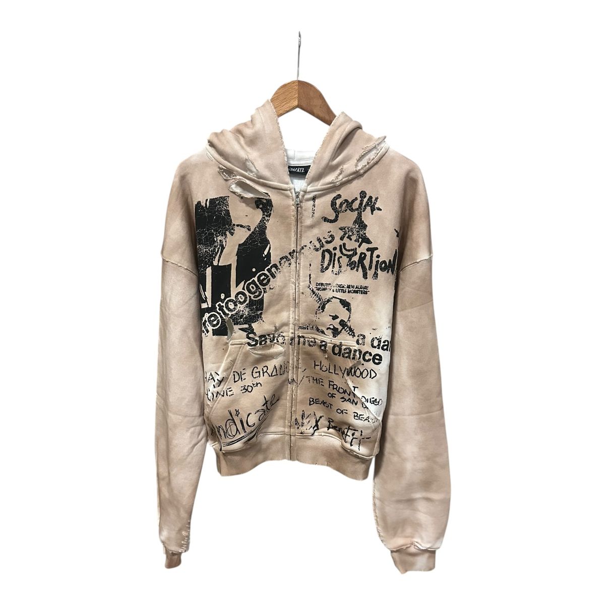 SYNDICATE "DIVINE" ZIP-UP BROWN