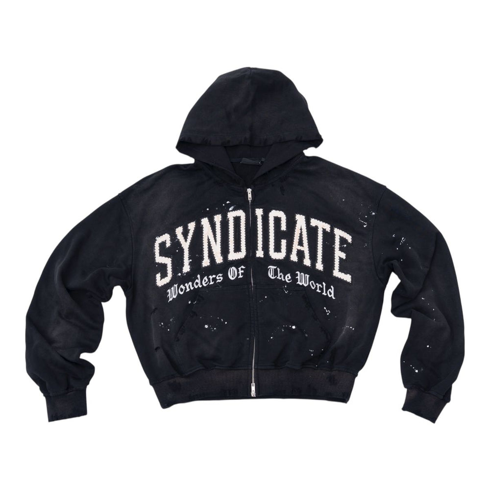 SYNDICATE "WONDERS" ZIP UP BLACK