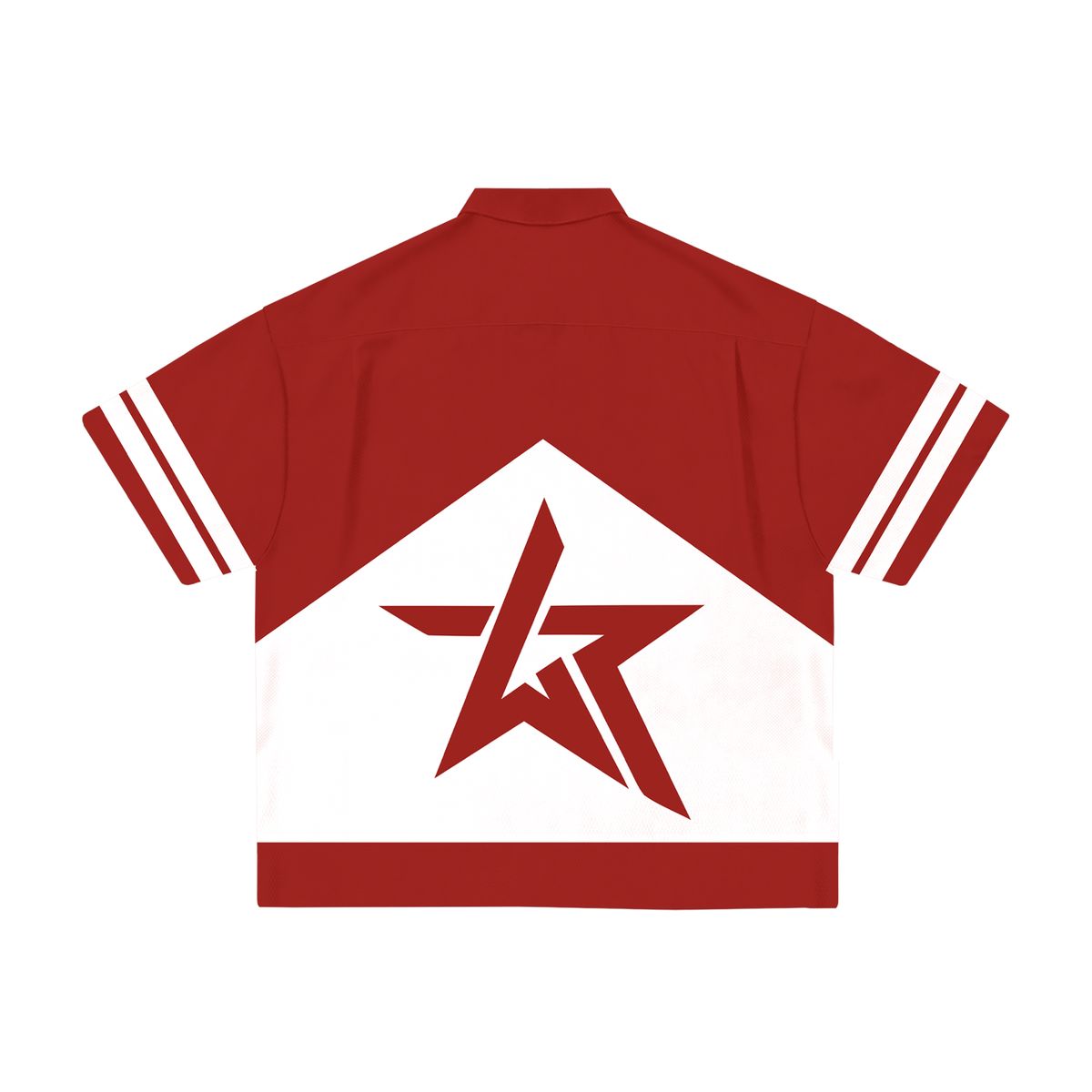 WKND RIOT BUTTON UP - RED