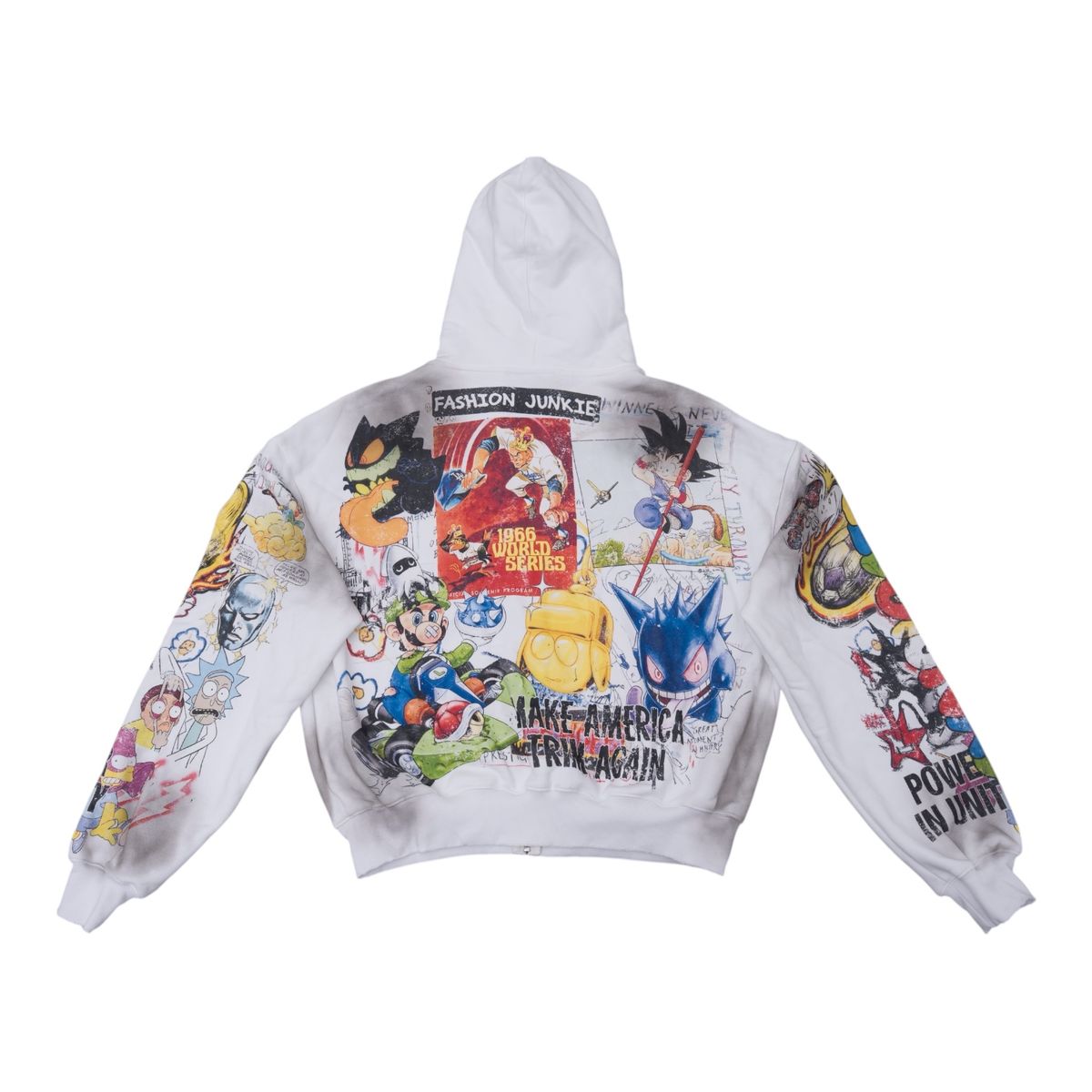 SYNDICATE "UNITY" ZIP-UP WHITE