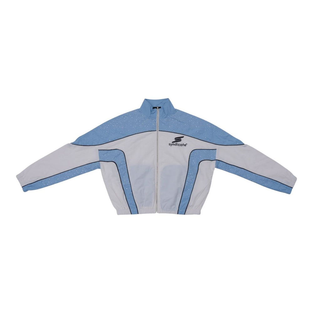 SYNDICATE BABY BLUE NYLON JACKET