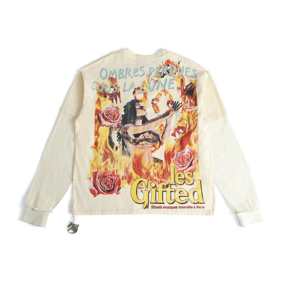GFTD OMBRES BONE L/S TEE