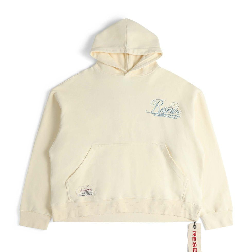 RESERVE HEAVENS HOODIE - BONE