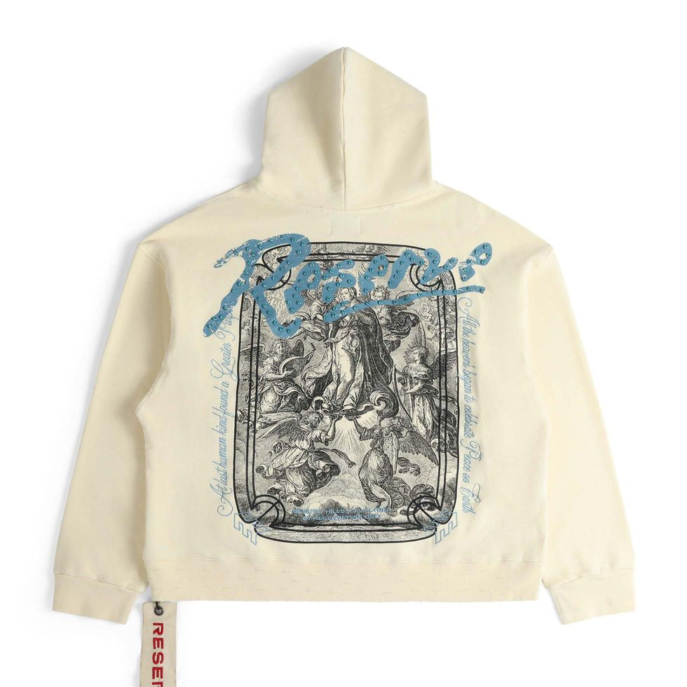 RESERVE HEAVENS HOODIE - BONE