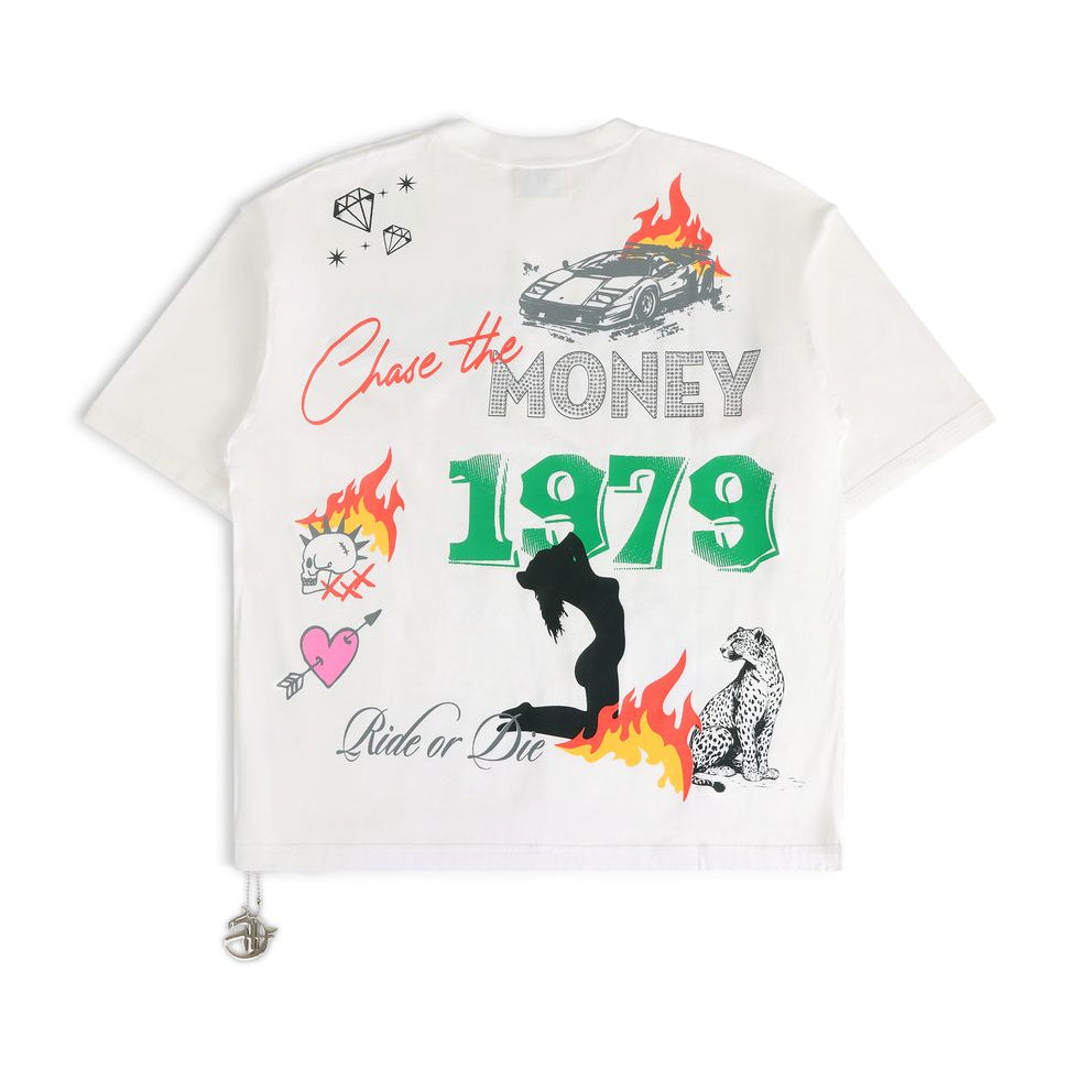 GFTD CHASE MONEY TEE - WHITE