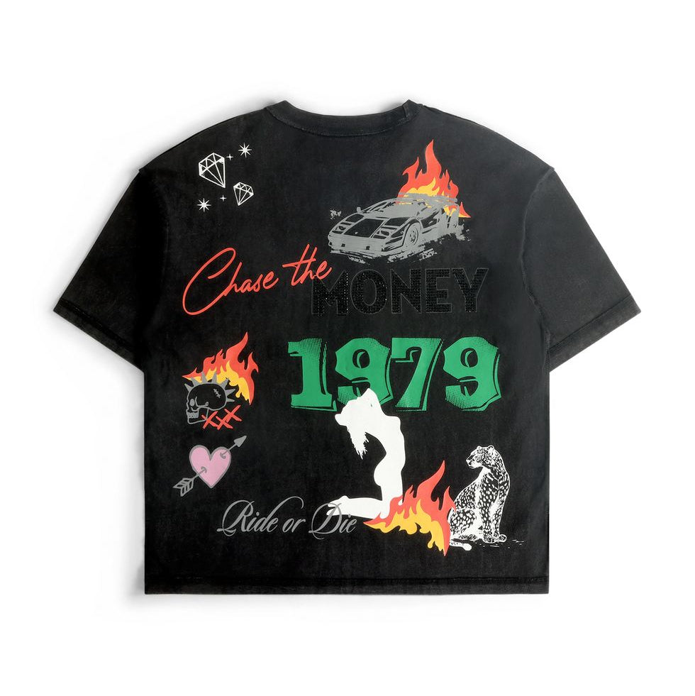 GFTD CHASE MONEY TEE - BLACK