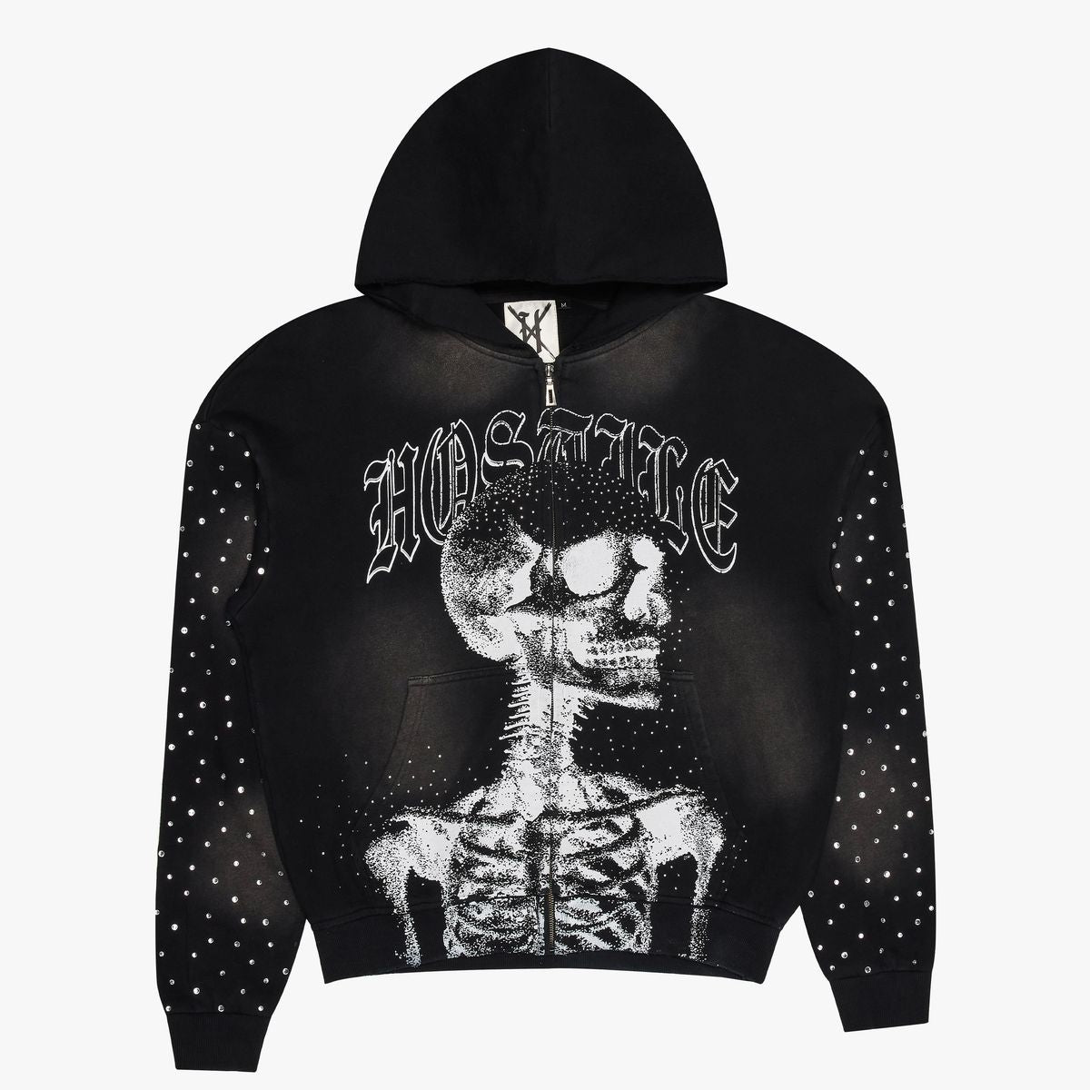 XHOSTILE "VOIDWALKER" ZIP-UP HOODIE