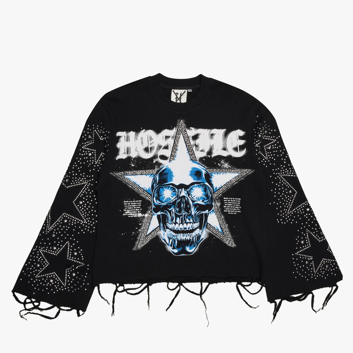 XHOSTILE "SKULLSTAR" FLARE L/S