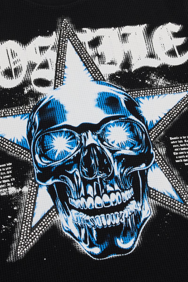 XHOSTILE "SKULLSTAR" FLARE L/S