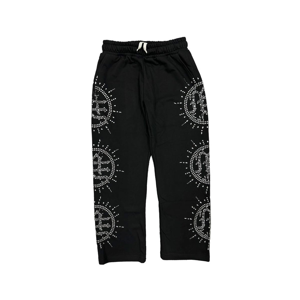 ME "BLACK" RHINESTONE SWEATS