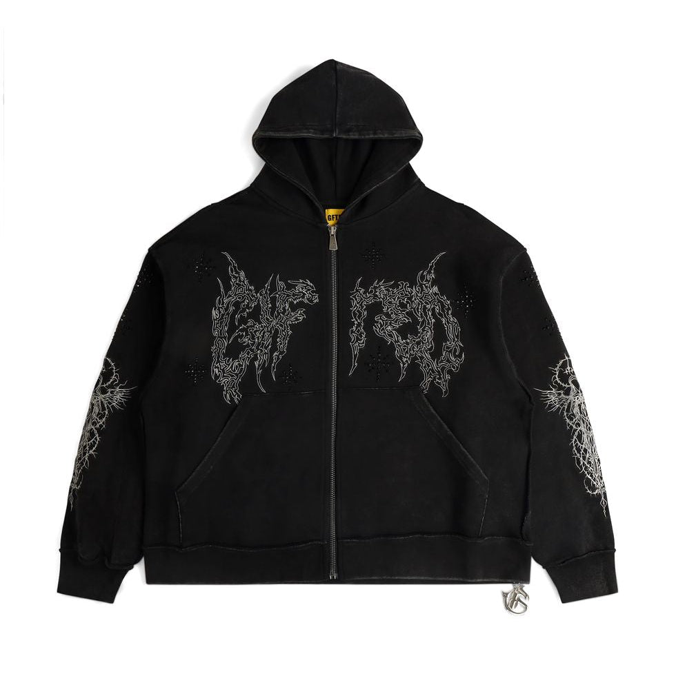 GFTD LUKE BLK HOODY