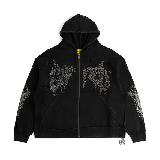 GFTD LUKE BLK HOODY