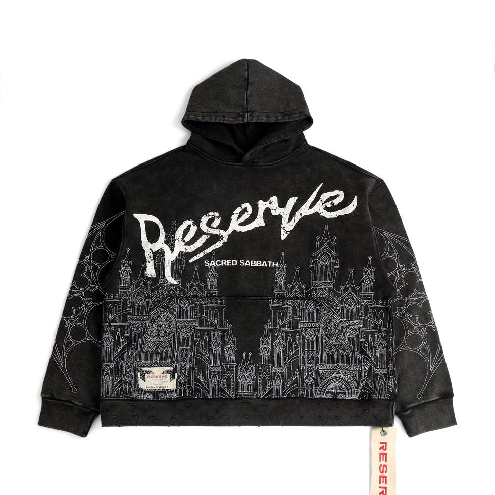 GFTD SACRED SABBATH BLK HOODY
