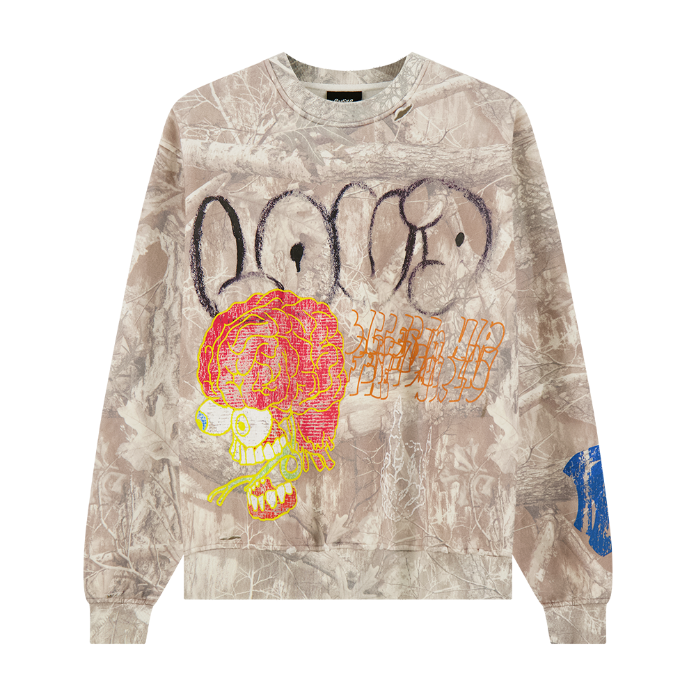 RL SKETCH CREWNECK SWEATSHIRT